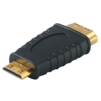 S-Conn HDMI A/HDMI C Schwarz