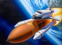 Revell Space Shuttle Discovery + Booster Rockets Ruimteveer Montagekit 1:144