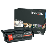 Lexmark X65x High yield print cartridge cartucho de tóner 1 pieza(s) Original Negro