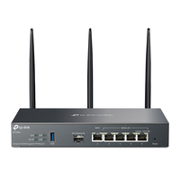 TP-Link Omada ER706W router bezprzewodowy Gigabit Ethernet Dual-band (2.4 GHz/5 GHz) Czarny