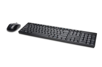 Kensington Pro Fit toetsenbord Inclusief muis RF Draadloos QWERTY Spaans Zwart