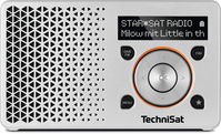 TechniSat DigitRadio 1 Portable Digital Orange, Silver