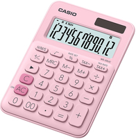 Casio MS-20UC-PK Taschenrechner Desktop Einfacher Taschenrechner Pink