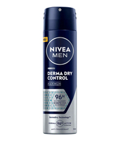 NIVEA MEN Derma Dry Control Maximum Männer Spray-Deodorant 150 ml