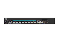 Cisco Small Business SG350X-8PMD Gestito L2/L3 Gigabit Ethernet (10/100/1000) Supporto Power over Ethernet (PoE) 1U Nero