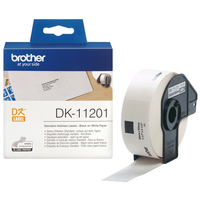 Brother DK-11201 labelprinter-tape Zwart op wit