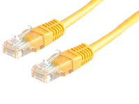 ROLINE UTP Patch Cable Cat5e, Yellow, 7m Netzwerkkabel Gelb U/UTP (UTP)
