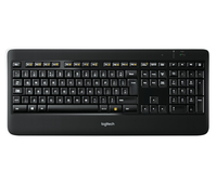 Logitech Wireless Illuminated K800 keyboard RF Wireless QWERTY Italian Black