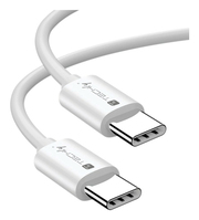 Techly ICOC-MU4-20G240W2 USB-kabel USB4 Gen 2x2 2 m USB C Wit