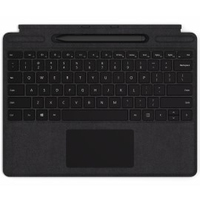 Microsoft Surface QJV-00005 mobile device keyboard Black Microsoft Cover port QWERTZ German