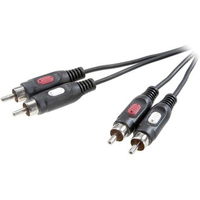 SpeaKa Professional SP-7870628 audio kabel 15 m 2 x RCA Zwart