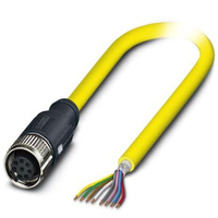 Phoenix Contact 1406081 kabel do czujników i siłowników 10 m Żółty