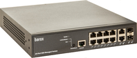 Barox RY-LGSP23-10G network switch Managed L2/L3 Gigabit Ethernet (10/100/1000) Power over Ethernet (PoE) 1U Black