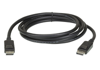 ATEN 2L7D02DP DisplayPort cable 2 m Black