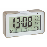 TFA-Dostmann Digital radio-controlled alarm clock with various alarm sounds MELODY