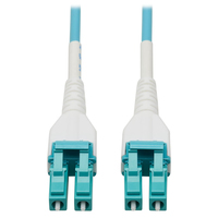 Tripp Lite N821-50M-AQ-AR cable de fibra optica LC OFNR OM4 Color aguamarina