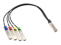 HPE P45698-B25 InfiniBand/fibre optic cable 2,5 m OSFP 4xOSFP Zwart