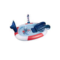 Swim Essentials Ocean Stripes Kinderpool Aufblasbarer Pool