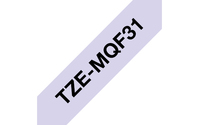 Brother TZE-MQF31 nastro per etichettatrice Nero