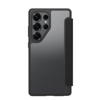 OtterBox React Folio Series voor Samsung Galaxy S25 Ultra, transparant/zwart - Geen retailverpakking