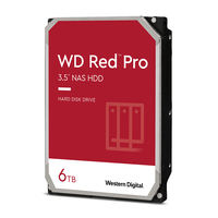 Western Digital Red Pro dysk twardy 6 TB 7200 RPM 256 MB 3.5" SATA