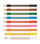 Pelikan 700856 lápiz de color Negro, Azul, Marrón, Verde, Naranja, Rosa, Rojo, Blanco, Amarillo 9 pieza(s)