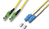 Lightwin LSP-09 E2/APC-SC 1.0 Glasfaserkabel 1 m E-2000 (LSH) OS1/OS2 Gelb
