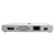 Tripp Lite U442-DOCK2-S Estación de Conexión USB C, doble Pantalla - 4K HDMI / mDP, VGA, USB 3.2 Gen 1, Hub USB A y USB C, GbE, Carga PD de 60W, Plata