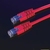 ROLINE S/FTP Patch cable, Cat.6, PIMF, 1.0m, red, AWG26 cavo di rete Rosso 1 m