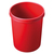 Helit H61062-25 kosz na śmieci Okrągły Plastik Czerwony
