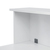 Rocada 5016AW04 panel para privacidad de escritorio Blanco