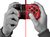 PDP Faceoff Deluxe+ Audio Camouflage, Rood USB Gamepad Analoog/digitaal Nintendo Switch