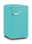 Severin RKS 8834 Retro frigo combine Pose libre 108 L D Turquoise