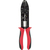 Toolcraft PLC-4131 Krimptang Zwart, Rood