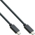 InLine 35701A câble USB 1 m USB 3.2 Gen 2 (3.1 Gen 2) USB C Noir