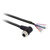 Schneider Electric XZCP53P12L10 kábel érzékelőhöz és működtető szervhez 10 M M12 Fekete