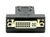 ProXtend DP1.2-DVI245 tussenstuk voor kabels DisplayPort DVI-I Zwart