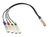 HPE P45698-B25 InfiniBand/fibre optic cable 2,5 M OSFP 4xOSFP Fekete