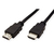 ROLINE HDMI High Speed kabel met Ethernet M-M, TPE, zwart, 2 m